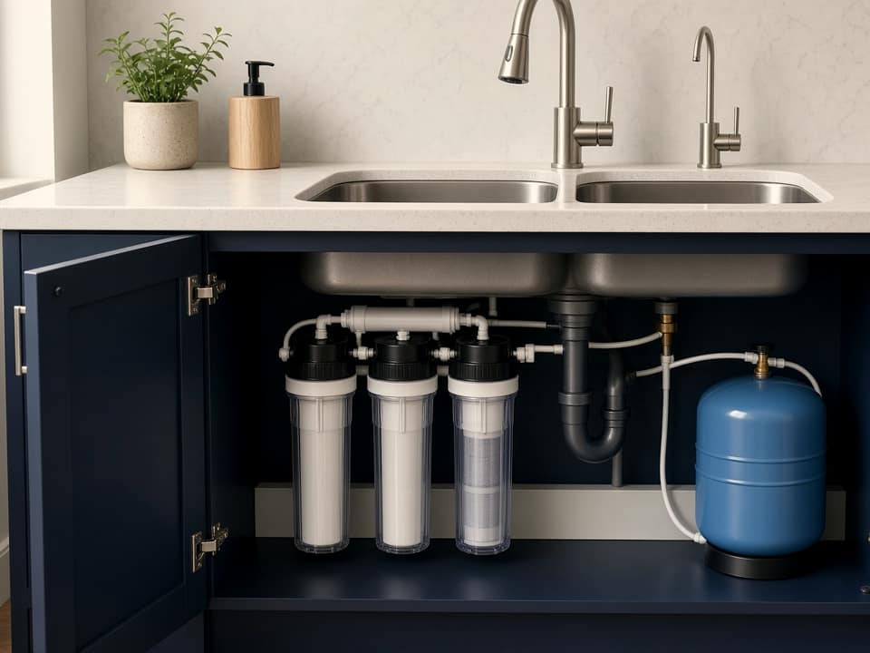 Under-sink RO unit, Central New Jersey