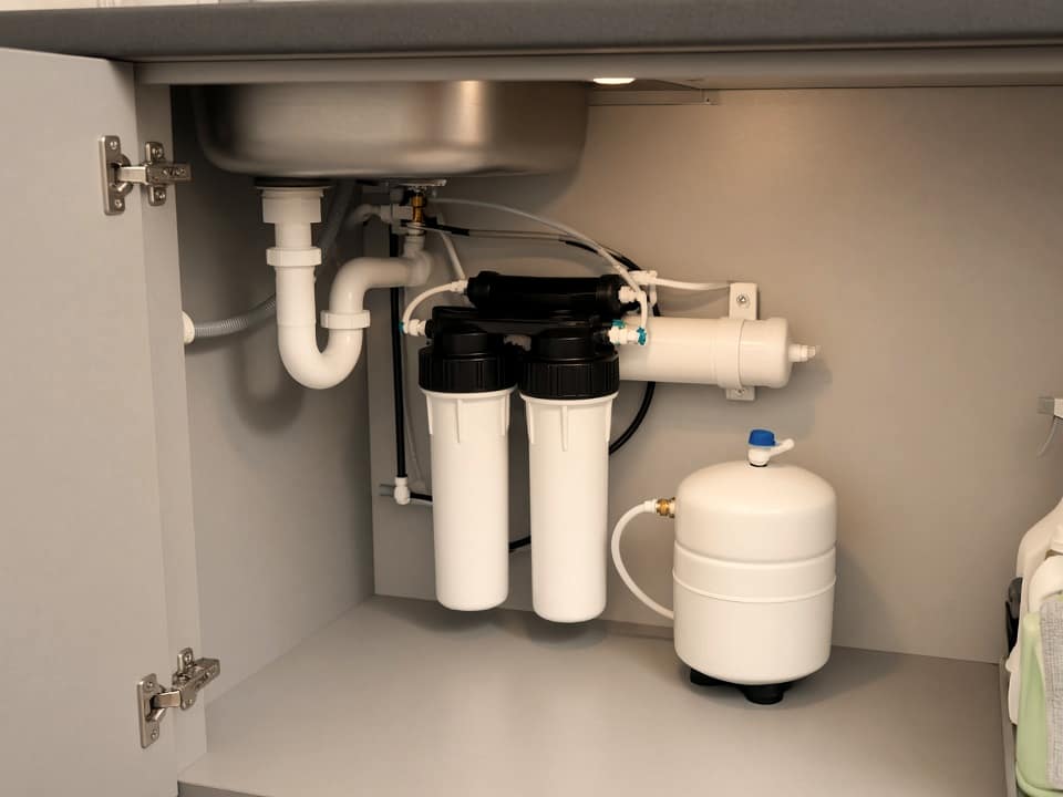 Under-sink RO unit, Central New Jersey